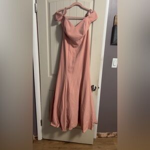 Bridesmaid/prom dress.